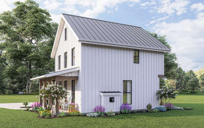 Modern Farmhouse House Plan #2559-00849 Elevation Photo