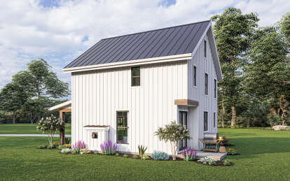 Modern Farmhouse House Plan #2559-00849 Elevation Photo