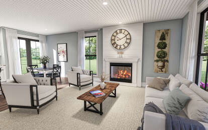 Modern Farmhouse House Plan #2559-00849 Additional Photo