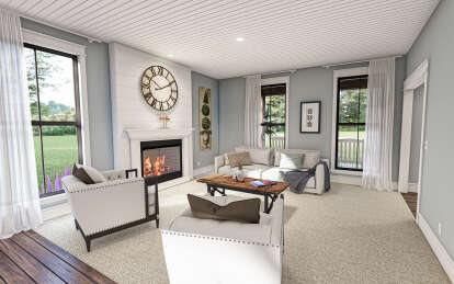 Modern Farmhouse House Plan #2559-00849 Additional Photo