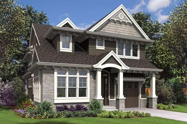 House Plan House Plan #24783 Front Elevation 