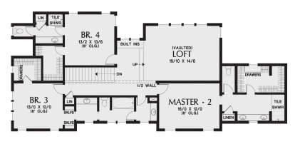 House Plan House Plan #24783 Drawing 2