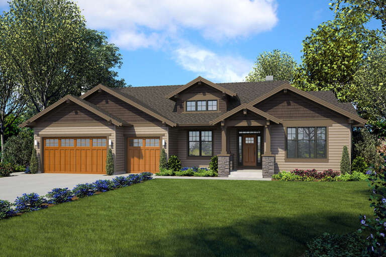 House Plan House Plan #24784 Front Elevation 