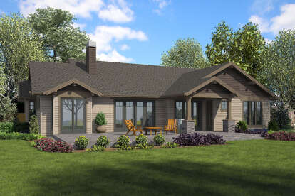 Craftsman House Plan #2559-00851 Elevation Photo