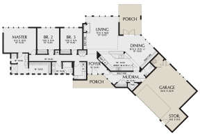 Main Floor for House Plan #2559-00852