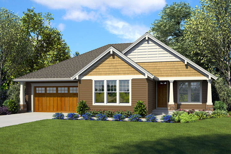 House Plan House Plan #24786 Front Elevation 