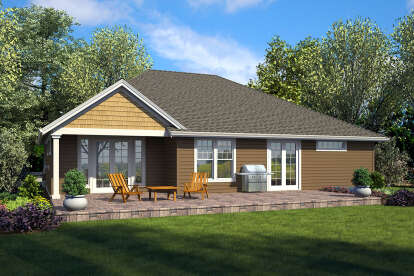 Craftsman House Plan #2559-00853 Elevation Photo