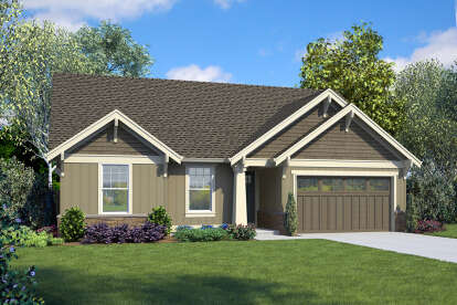 Craftsman House Plan #2559-00856 Elevation Photo