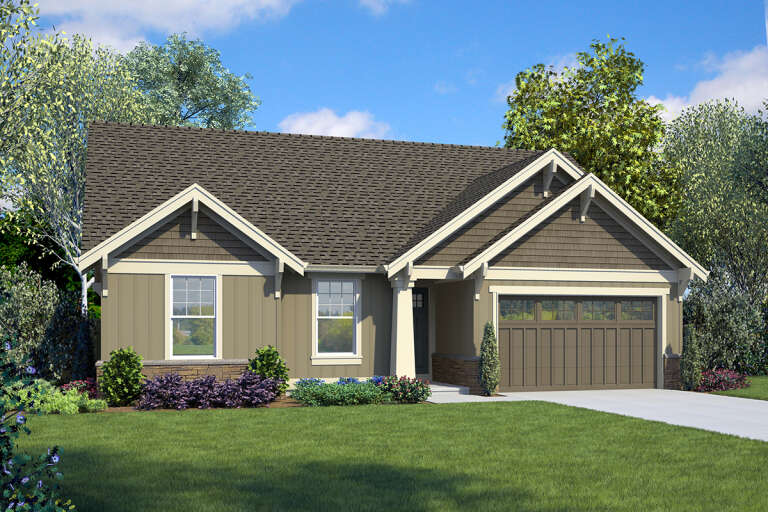 House Plan House Plan #24789 Front Elevation 