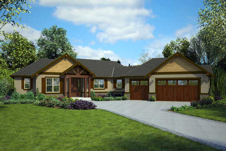 House Plan House Plan #24792 Front Elevation 