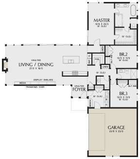 Main Floor for House Plan #2559-00861