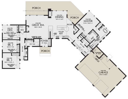 Main Floor for House Plan #2559-00862