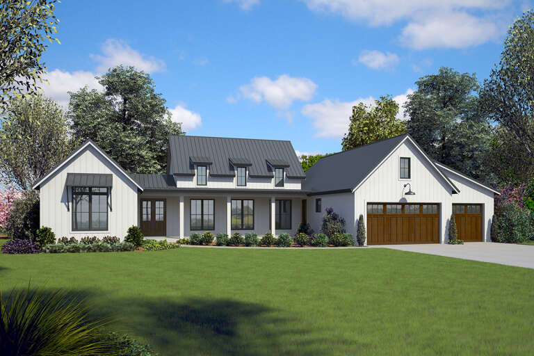 Modern Farmhouse House Plan #2559-00864 Elevation Photo