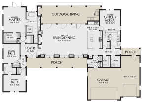 Main Floor for House Plan #2559-00864