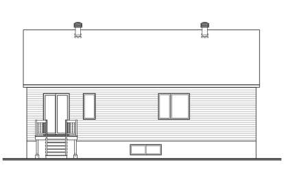 Contemporary House Plan #034-01278 Elevation Photo