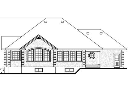 Mediterranean House Plan #034-00005 Elevation Photo