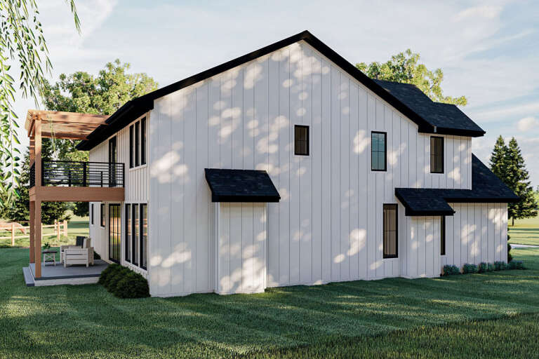 Modern Farmhouse House Plan #963-00447 Elevation Photo