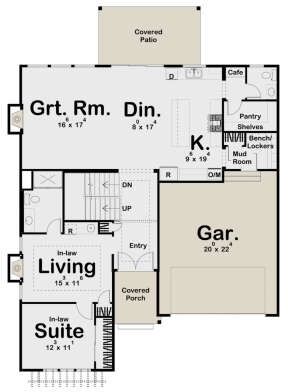 Main Floor for House Plan #963-00447