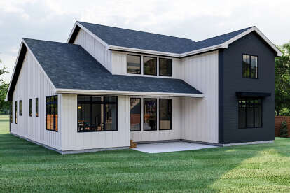 Modern Farmhouse House Plan #963-00448 Elevation Photo