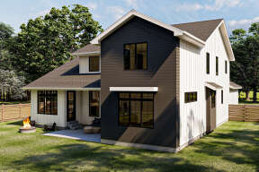 Modern Farmhouse House Plan #963-00448 Elevation Photo