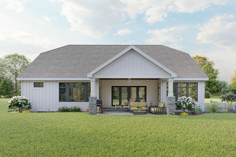 Craftsman House Plan #2802-00069 Elevation Photo