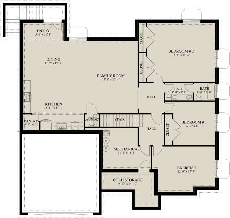 House Plan House Plan #24806 Drawing 2