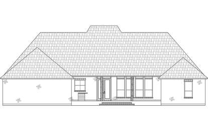 French Country House Plan #4534-00038 Elevation Photo