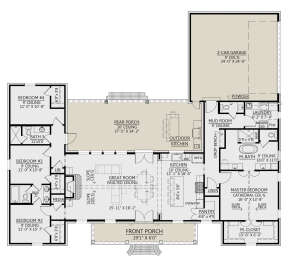 Main Floor for House Plan #4534-00038