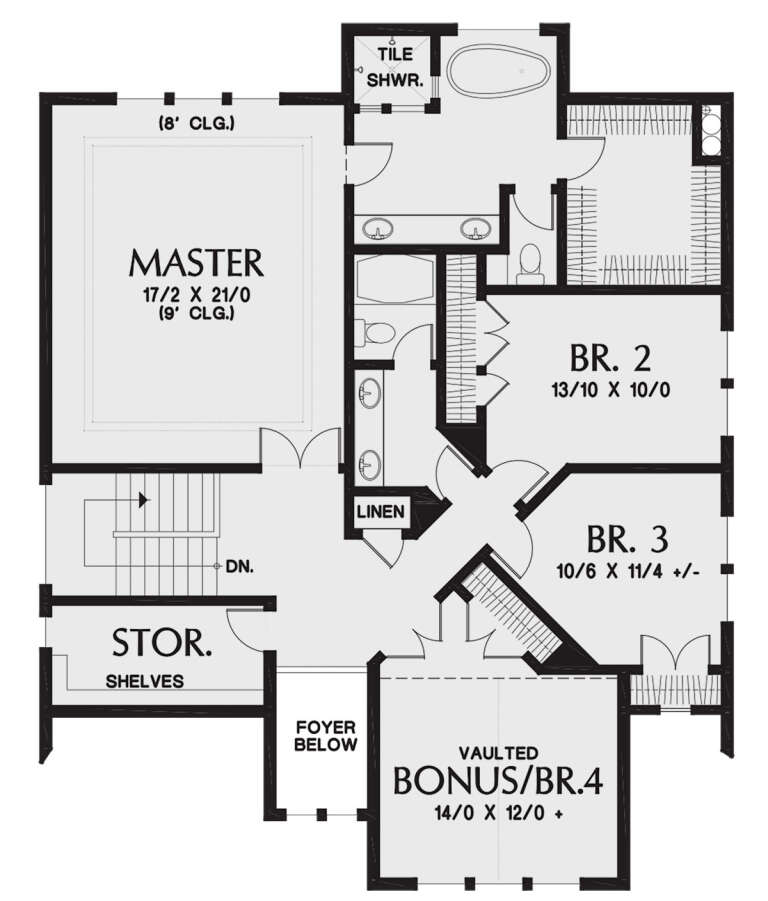 House Plan House Plan #24813 Drawing 2