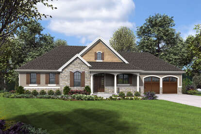 House Plan House Plan #24816 Front Elevation 