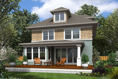 Craftsman House Plan #2559-00870 Elevation Photo