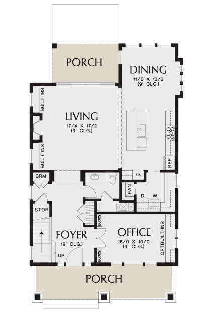 Main Floor for House Plan #2559-00870