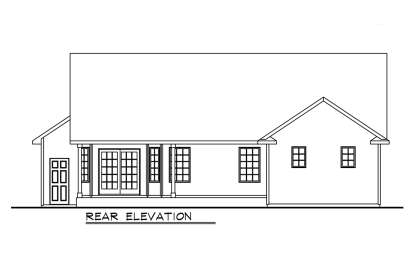 Traditional House Plan #5032-00037 Elevation Photo