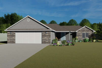 House Plan House Plan #24821 Front Elevation 