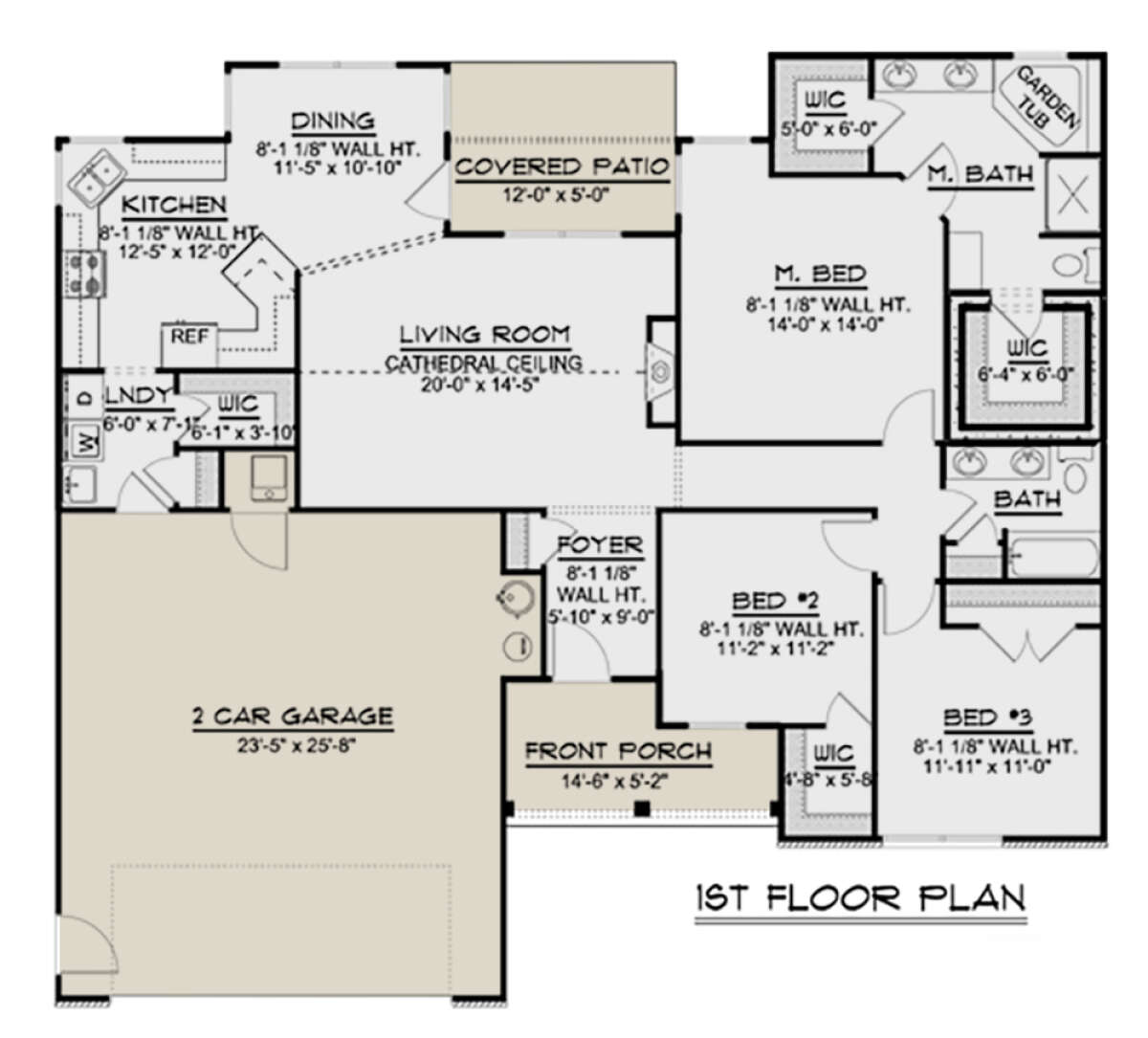 Main Floor for House Plan #5032-00040