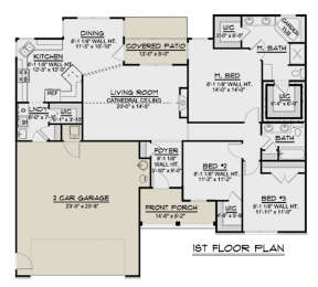 Main Floor for House Plan #5032-00040