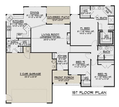 House Plan House Plan #24823 Drawing 1
