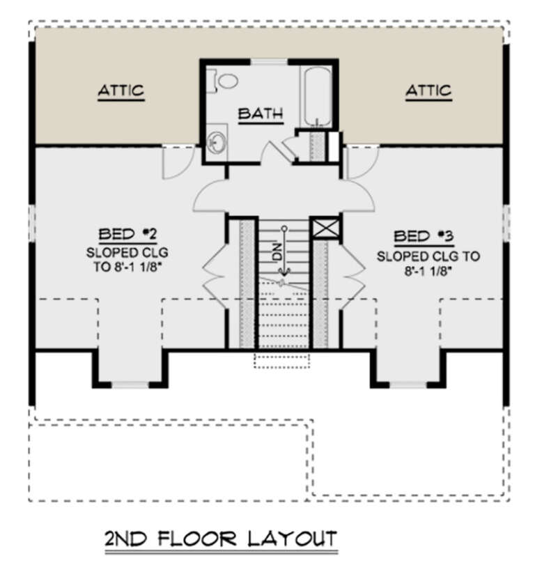 House Plan House Plan #24824 Drawing 2
