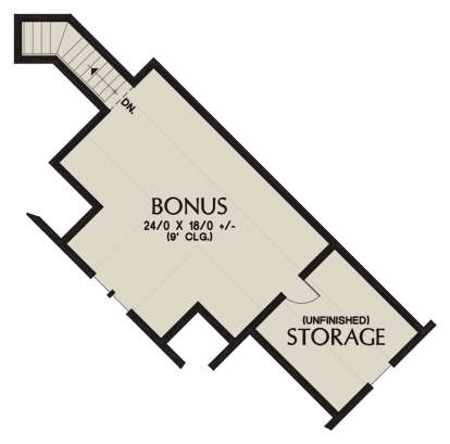 Second Floor for House Plan #2559-00874