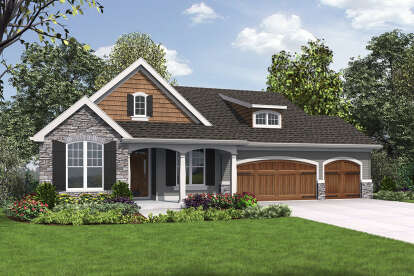 Country House Plan #2559-00877 Elevation Photo