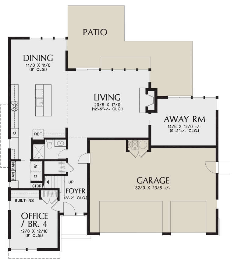 House Plan House Plan #24832 Drawing 1