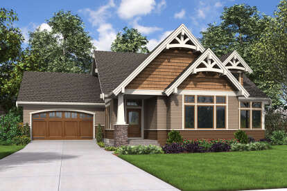 Craftsman House Plan #2559-00880 Elevation Photo