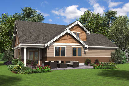 Craftsman House Plan #2559-00880 Elevation Photo