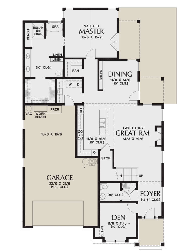 House Plan House Plan #24834 Drawing 1