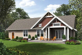 Craftsman House Plan #2559-00884 Elevation Photo
