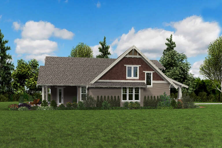 Craftsman House Plan #2559-00884 Elevation Photo