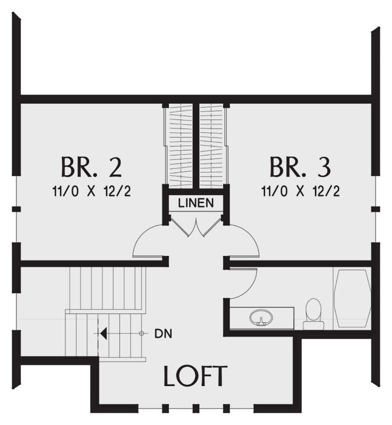 House Plan House Plan #24837 Drawing 2