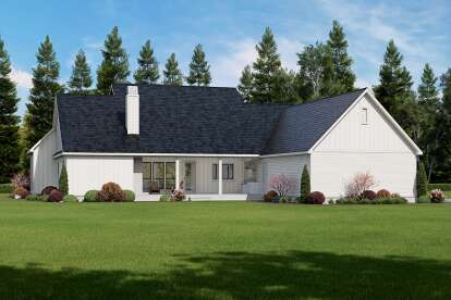 Modern Farmhouse House Plan #4534-00039 Elevation Photo