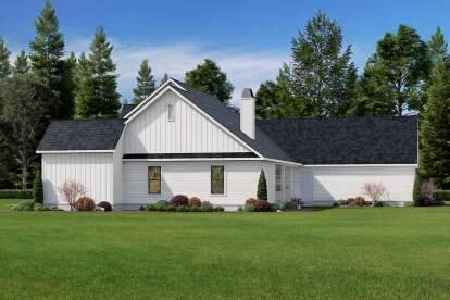 Modern Farmhouse House Plan #4534-00039 Elevation Photo