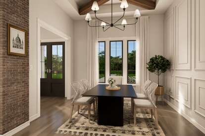 Modern Farmhouse House Plan #4534-00039 Additional Photo